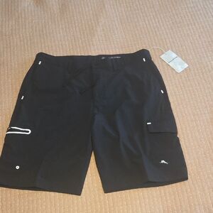 Tommy Bahama Black Cargo Shorts for Men